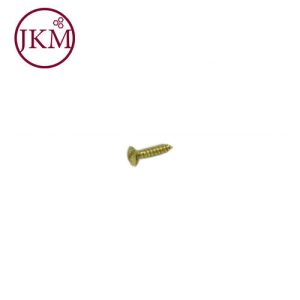 2.9X16 RAISED SLOT BRASS PLATED S.TAPPER