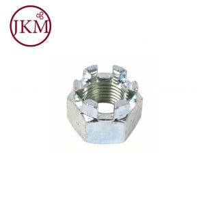 M12X1.25 METRIC FINE CASTLE NUT